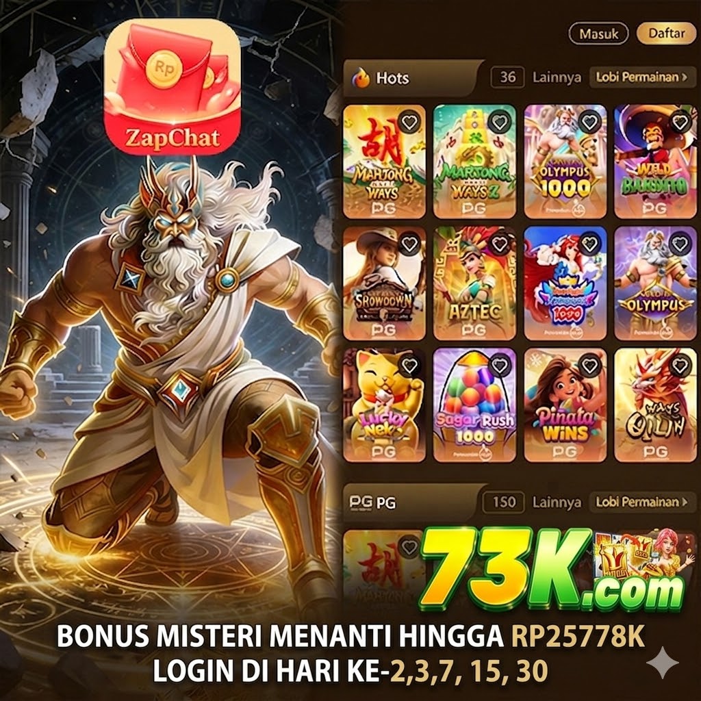 73K - Web Resmi 73k Unduh & Daftar Mudah