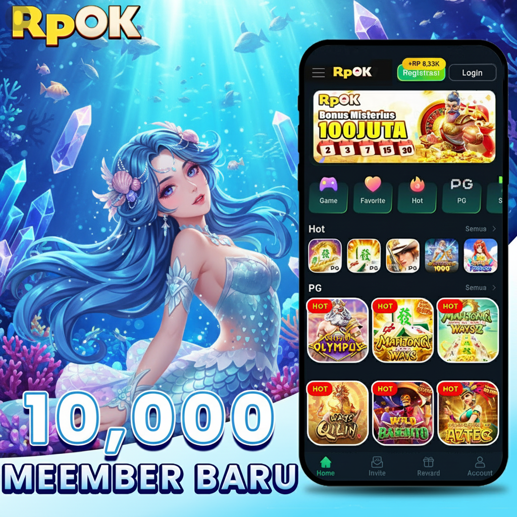 RPOK - Web Resmi rpok Daftar Akun & App Aman 💎